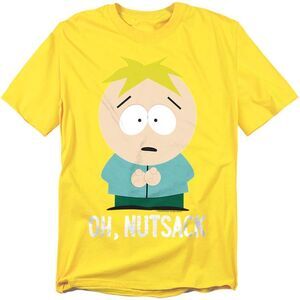 South Park Unisex Adult Oh Nutsack T-Shirt / Yellow